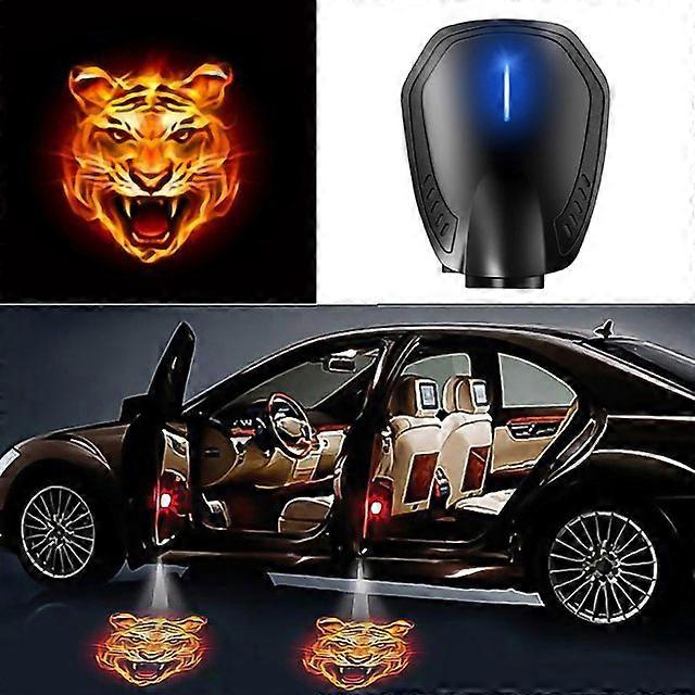 Özelleştirilmiş Kişiselleştirilmiş Araba Logosu Ultra net Led Hoş Geldiniz Işıkları Kablolamasız Kapı Açma Otomatik İndüksiyon Dekoratif Işıklar
