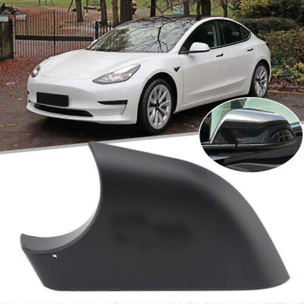 Left Driver Side Door Wing Mirror Cover Lower Holder For Tesla Model 3 2017-2021 Durable Car Mirror Cover Lower Holder