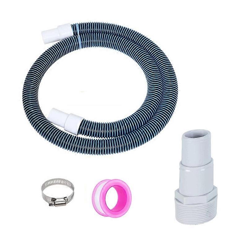 Swimming Pool Pipe Pool Pump Replacement Hose With Clips Summer Outdoor