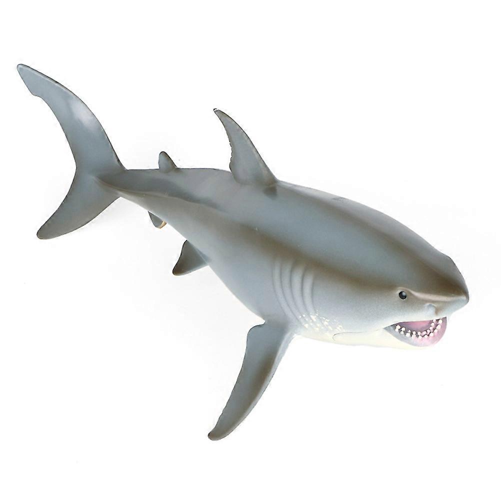 Lifelike Floating Shark Model Toys for Children - Realistic Boat Simulation PVC Toy