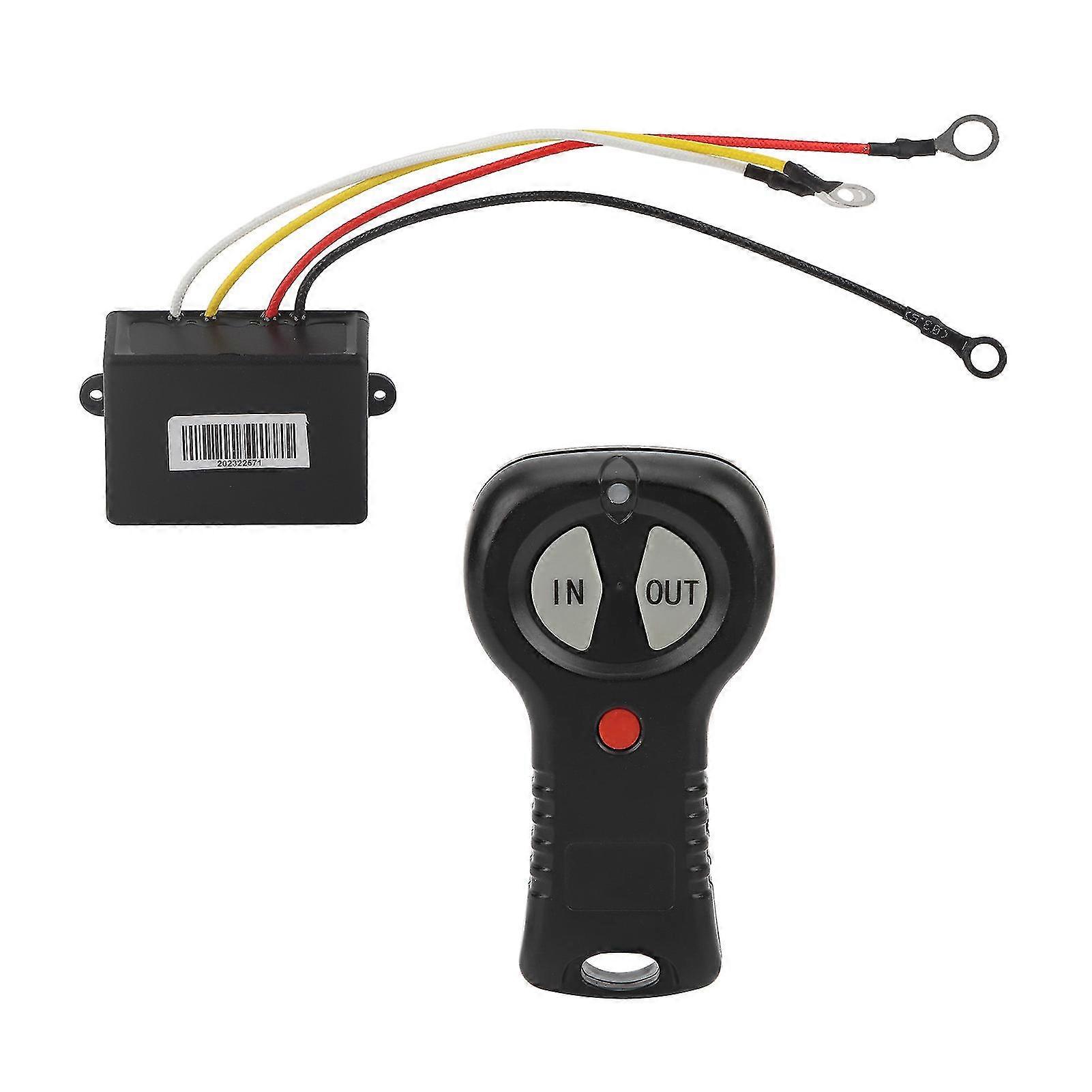 Heavy Duty 12V Wireless Winch Remote Control Set for Truck