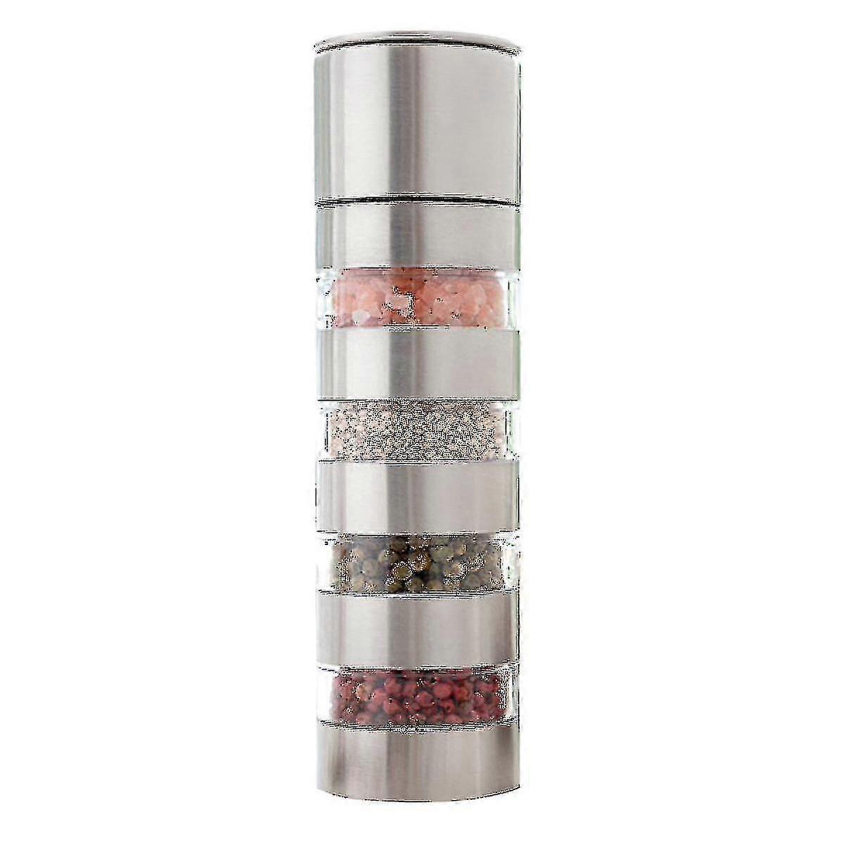 Spice Grinder For Four Different Spices - 4-in-1