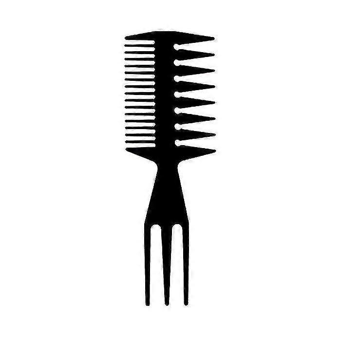 3-in-1 Plastic Combs Detangling Hair Comb Wide Tooth Comb Anti-static Comb Hairdressing Styling Tool