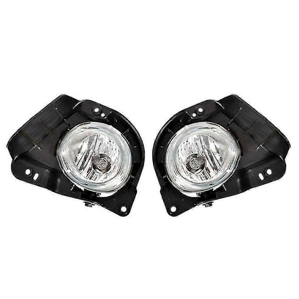 2pcs Car Left Right Fog Lights Compatible With Mazda 2 Demio 2007-2010 Hatchback