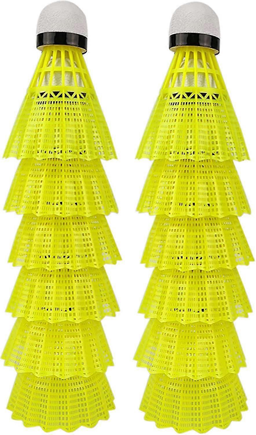 Shuttlecocks Birdies 12 Pack Nylon Badminton Shuttlecocks,training High Speed Badmint