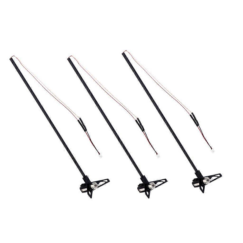 3pcs RC Helicopter Tail Boom & Motor Assembly For