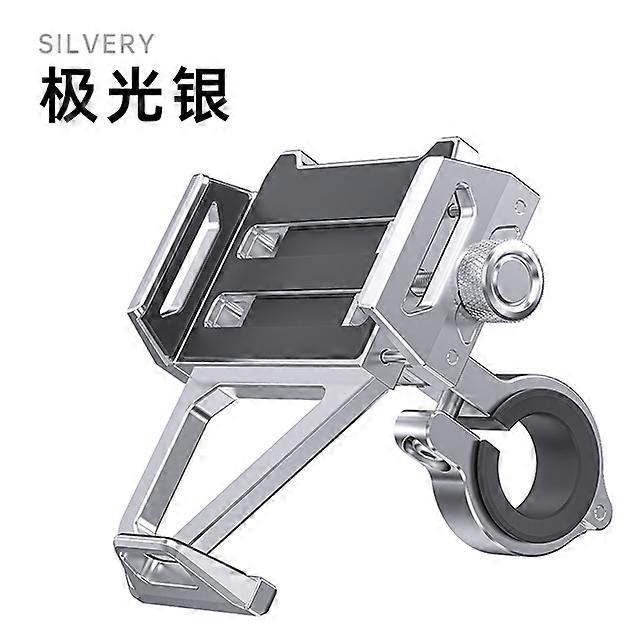 Aluminum Mobile Phone Motor Vehicle Frame Holder for Motorcycle, Handlebar Bike Phone Mount,Suitable for cycling, mountain and off-road