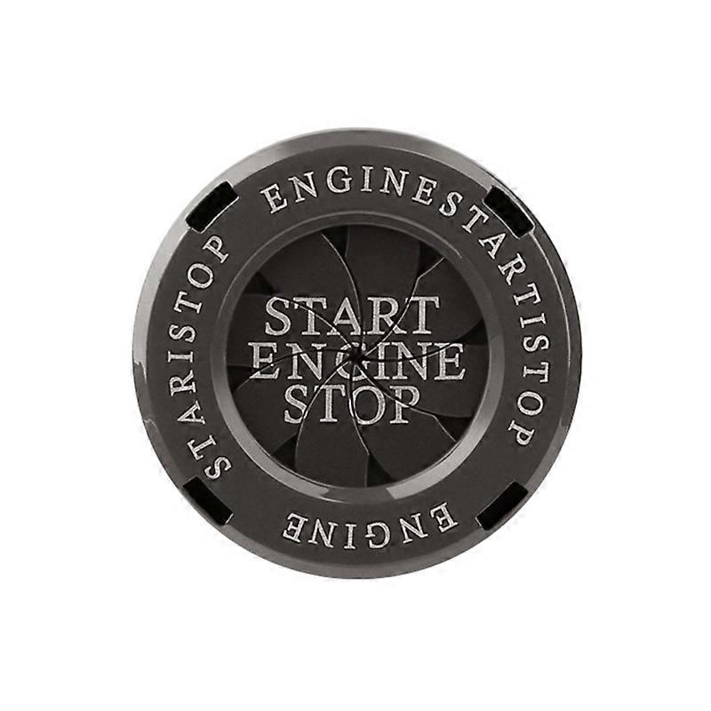 Car Engine Start Stop Button Cover Ignition Switch Rotatable Protector Cap Decor