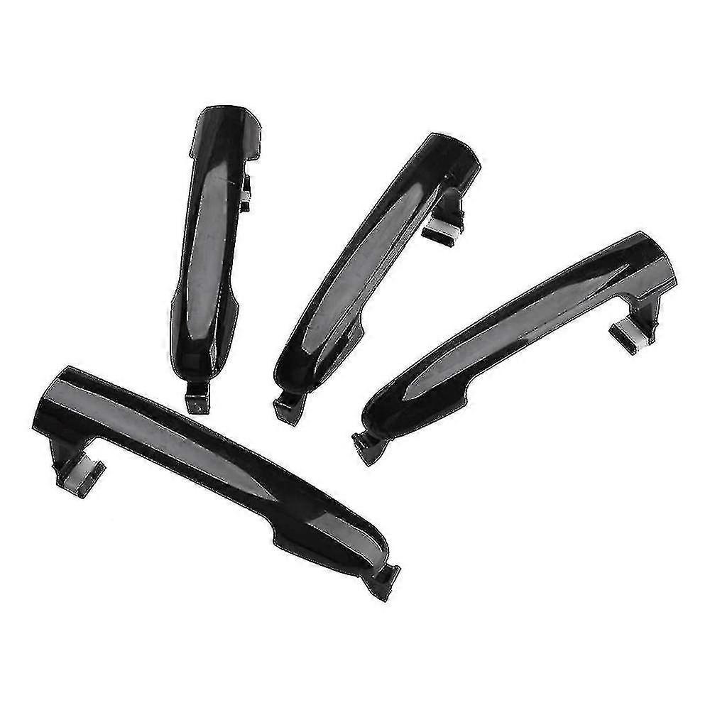 4 قطع متوافقة هيونداي سوناتا 2005-2010 مقبض الباب الخارجي الخارجي