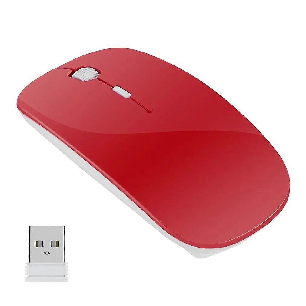 Wireless Mouse For Laptop PC 2.4Ghz USB Rechargeable Mouses Wireless Computer Silent Mice For Laptop PC Notebook Wireless Mouse Mice & Trackballs