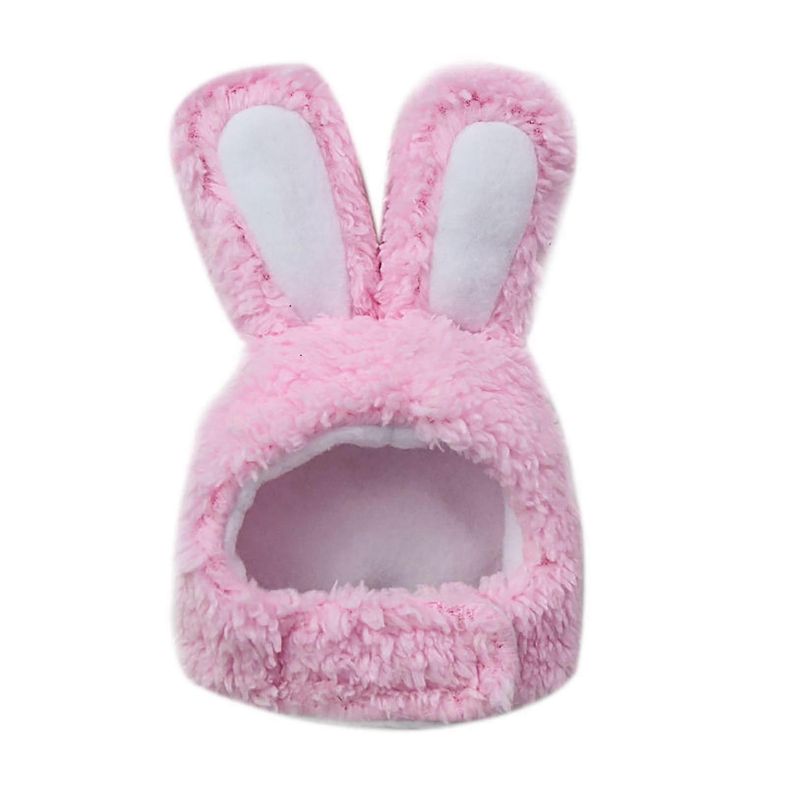 2023 HOT-Easter Cute Costume Bunny Rabbit Hat With Ears For Cats Keep Warm Multipurpose Soft