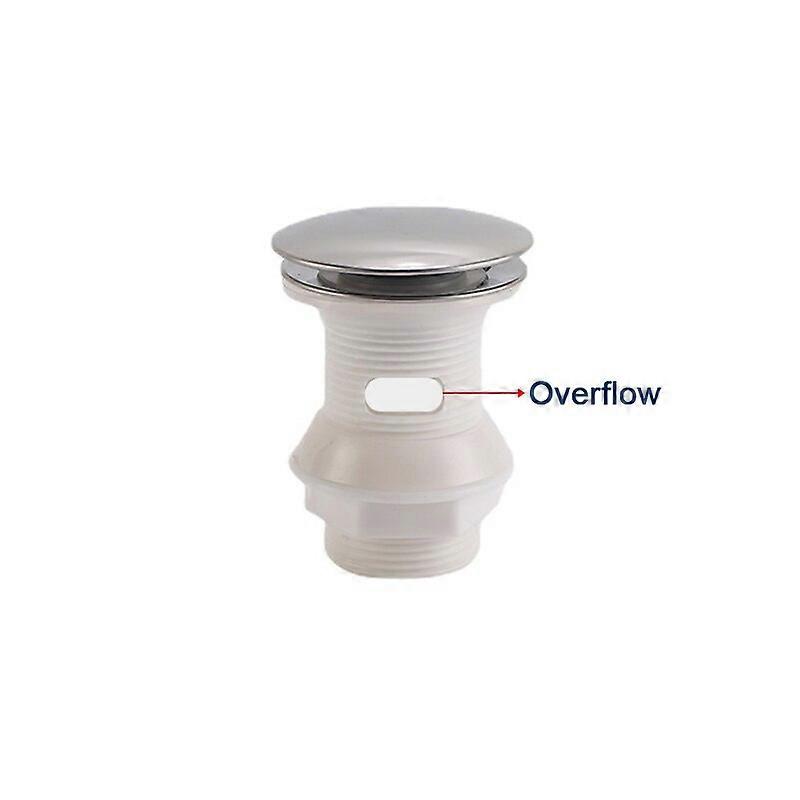 Budget Bathroom Pop Up Drain Sink Waste Filter Stopper Valve PP Material Washbasin Water Head Leaking Stopper Set Click ClackCraft Pipe Cleaners