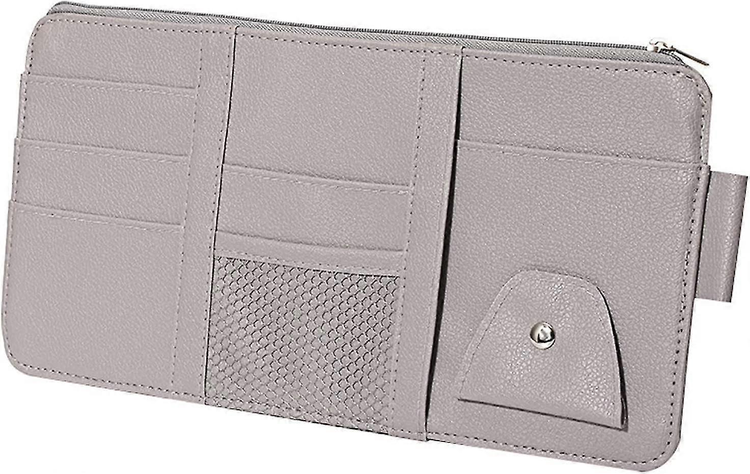 Car Shade Map Storage Bag, Multi-functional Storage Map Storage Map Bench Bag (gray)