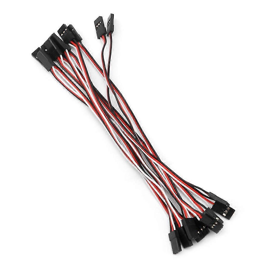 10buc 10cm Quadcopter Extensia Servo plumb Futaba Jr masculin la cablu de sârmă masculin RC