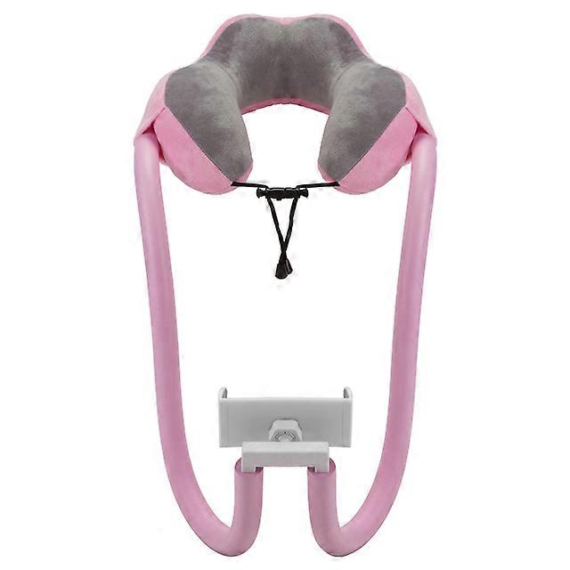 U-shaped Pillow With Mobile Phone Holder Lazy Support Nap Pillow Memory Foam Cervical Spine Neck Pillow Tablet Computer Stands