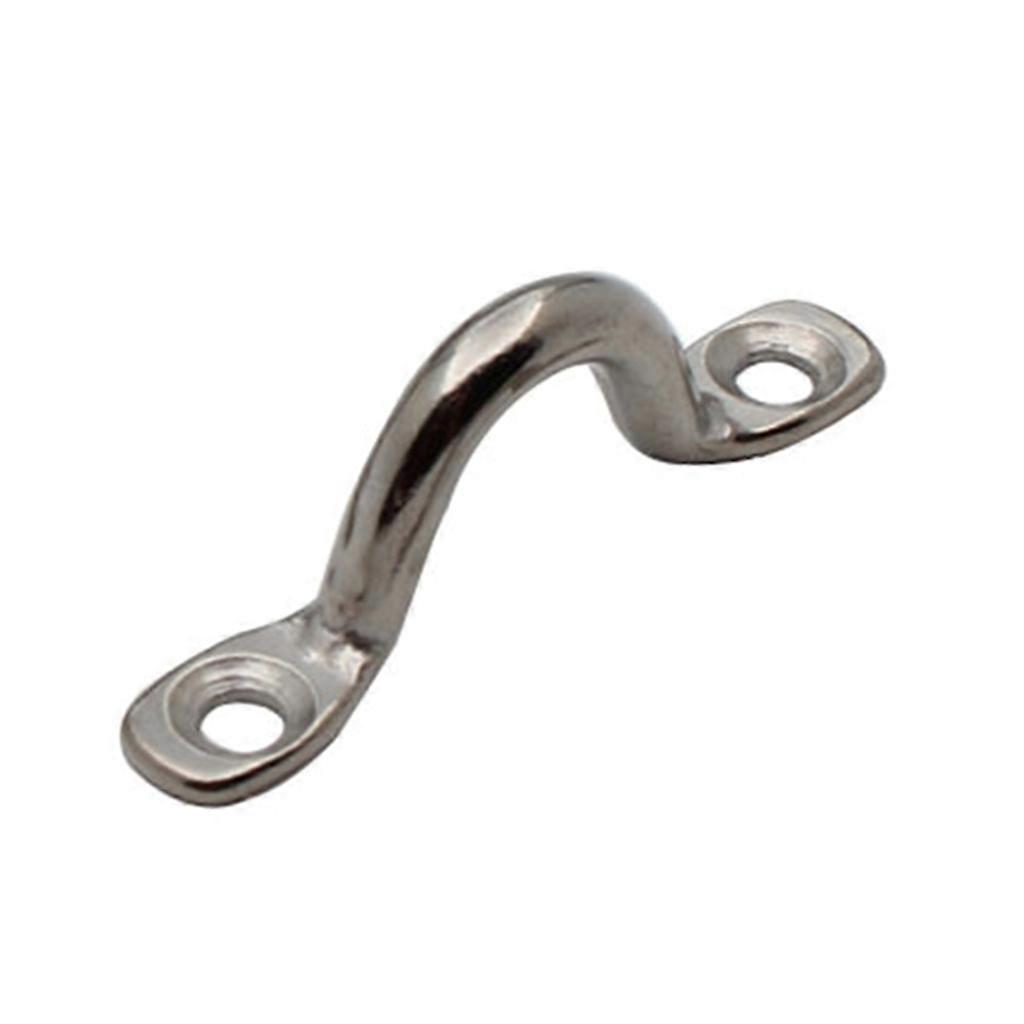 Rustfritt stål Bungee Deck Loop Tie Down Pad Øyestropper For Båt Kajakk Deck