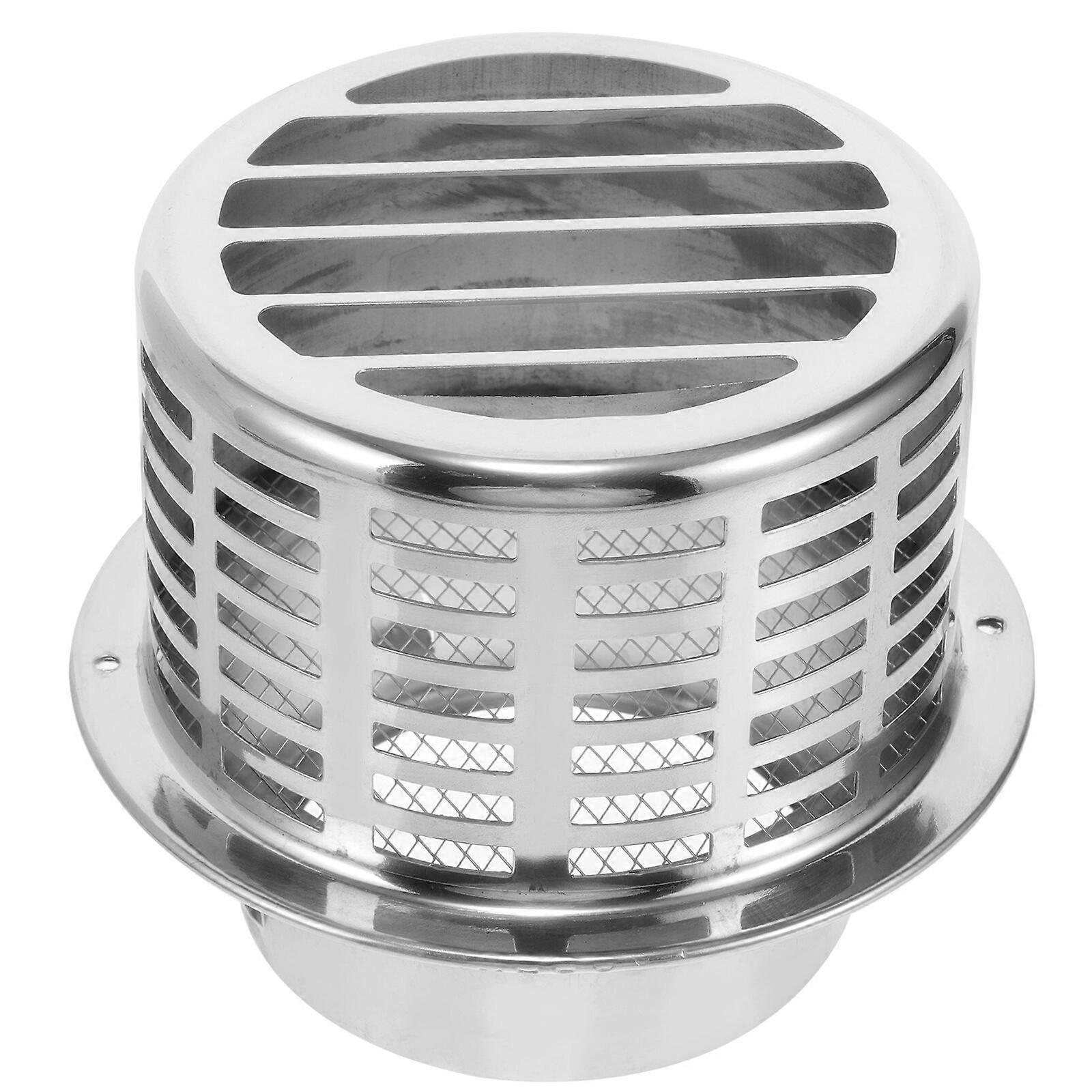 Capuchon d’évent d’échappement Couvercle d’évent d’échappement en acier inoxydable Couvercle d’évent d’échappement mural