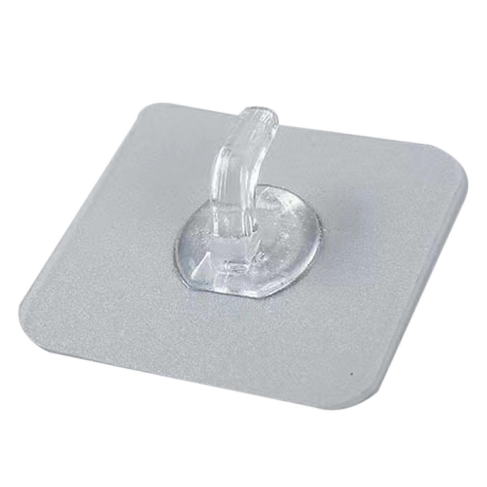 Wall Hook Strong Self Adhesive Transparent Suction Cup Heavy Load Rack
