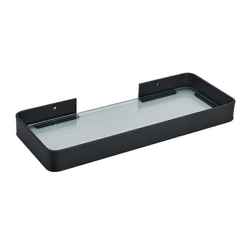 Practical Shelving Solution Shower Storage Organizer Tempered Glass Shelf