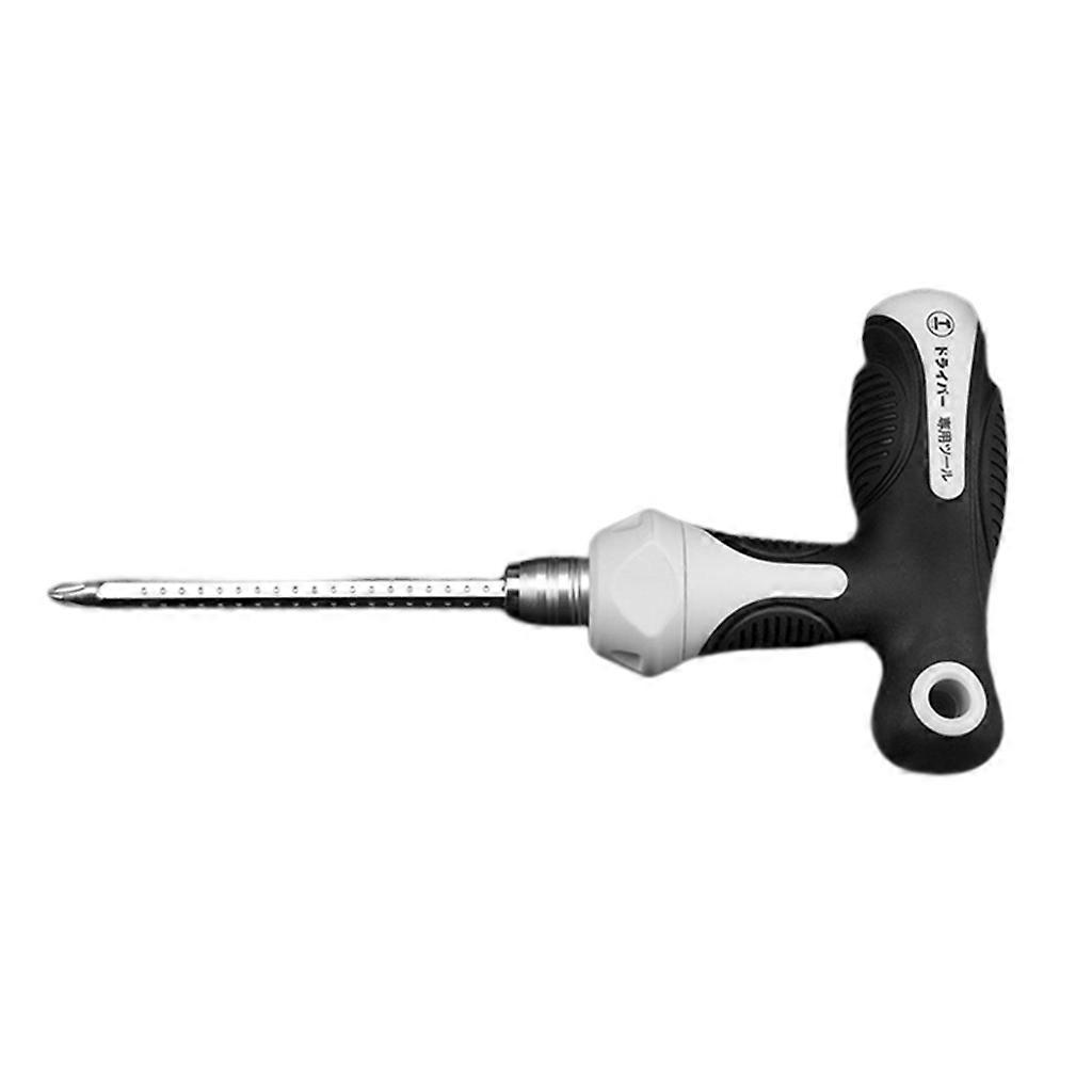 Multifunction Ratchet Screwdriver Slotted/Phillips Double Head Dismountable