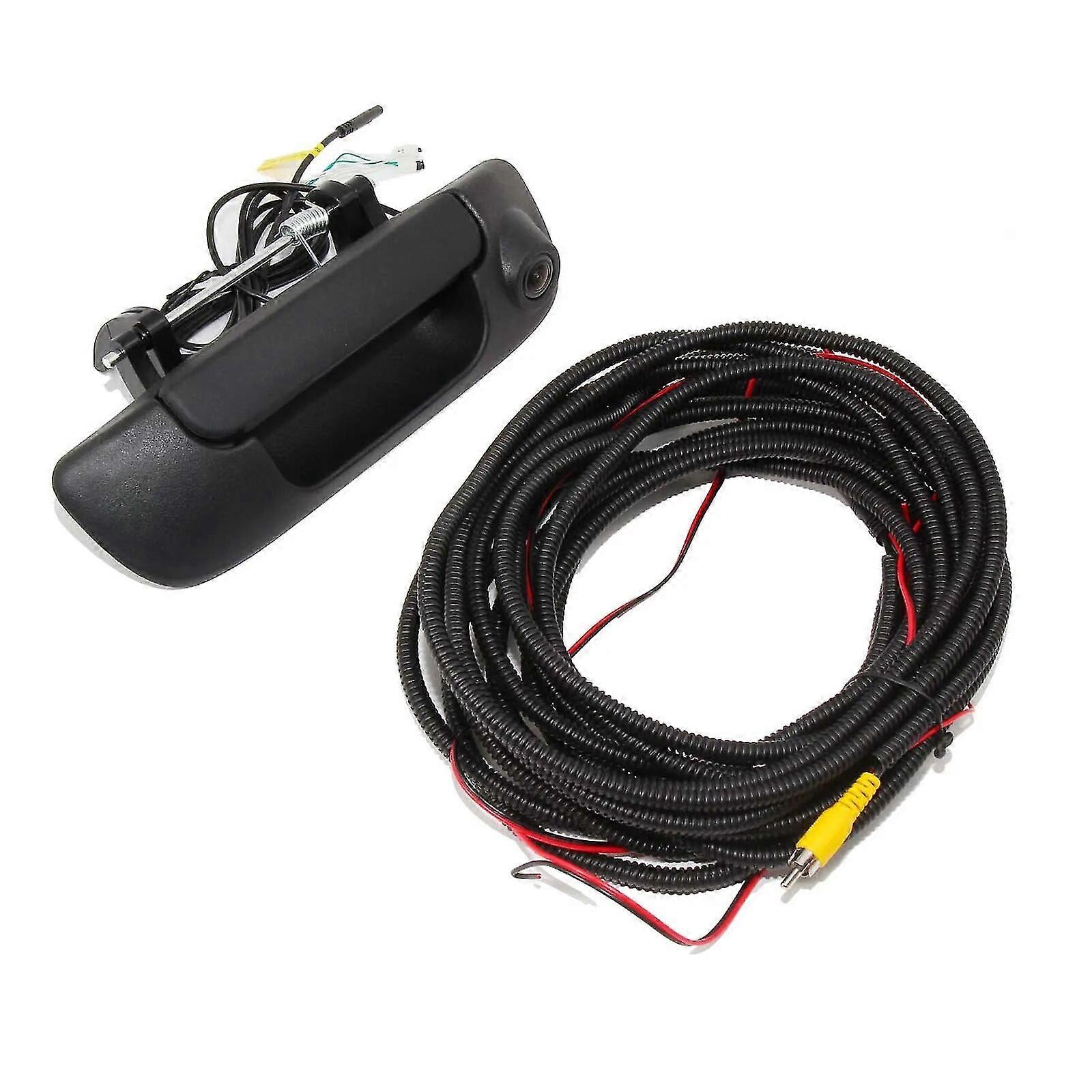 For Dodge Ram 1500 2500 3500 2002-2008 Tailgate Handle with Parking Camera Rearview Image Rear Reverse Trunk Backup Camera