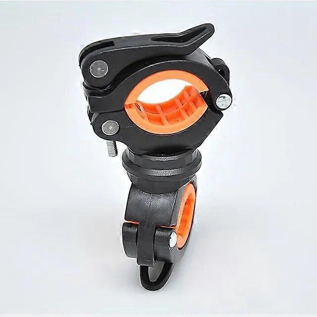 Multifunction Bike Bicycle Flashlight Holder 360 Degree Rotation Torch Mount LED Head Front Light Holder Clip for MTB Road Bike