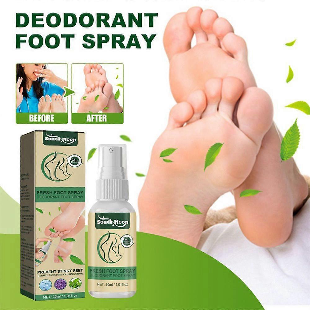 30ml Fuß-Deo-Spray Fußschweiß-Fußgeruch-Deodorant Fußpflege-Geruchs-Spray