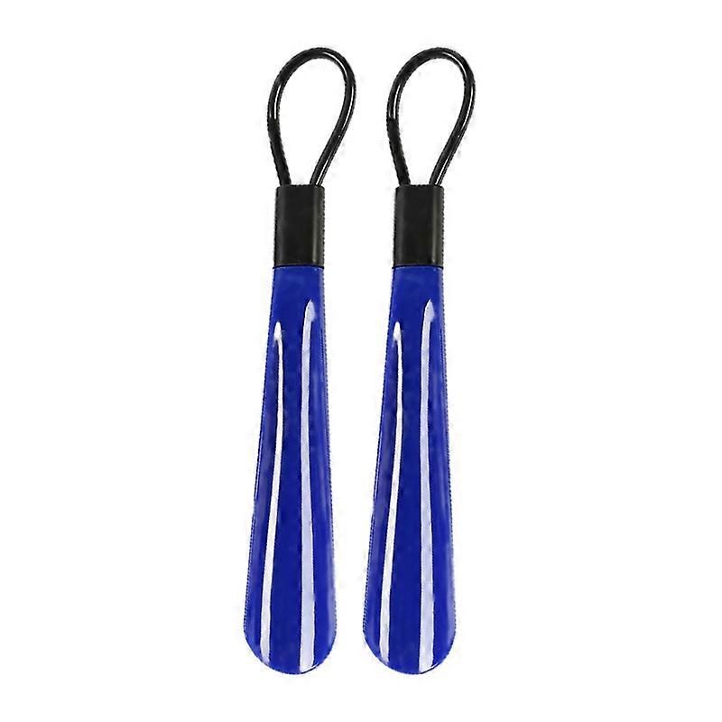 2Pcs Shoe Lifter Labor-saving Smooth Surface Plastic Handheld Shoehorn Boot Lifting Tools for Home