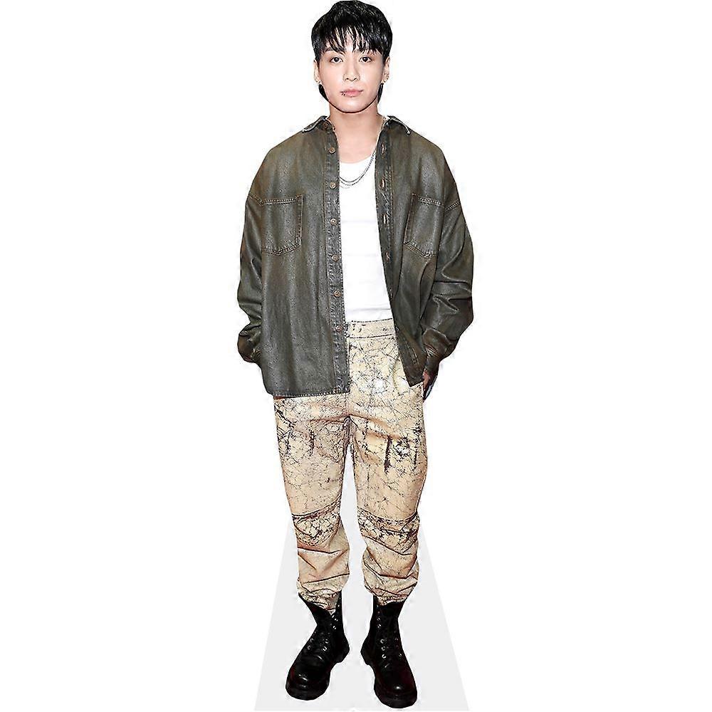 Jungkook (Trousers) Cardboard Cutout (lifesize OR mini size). Standee. Stand Up.