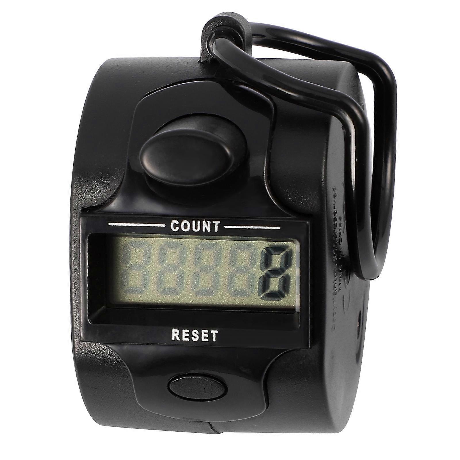 1pc Practical Electronic Tally Counters Manual Digital Counter with Finger Ring