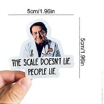 12 Pack Dr. Now Magnets – Funny Diet Motivation Fridge Magnets, 3x3 Inches – Strong, Glossy, Black Text - View #5