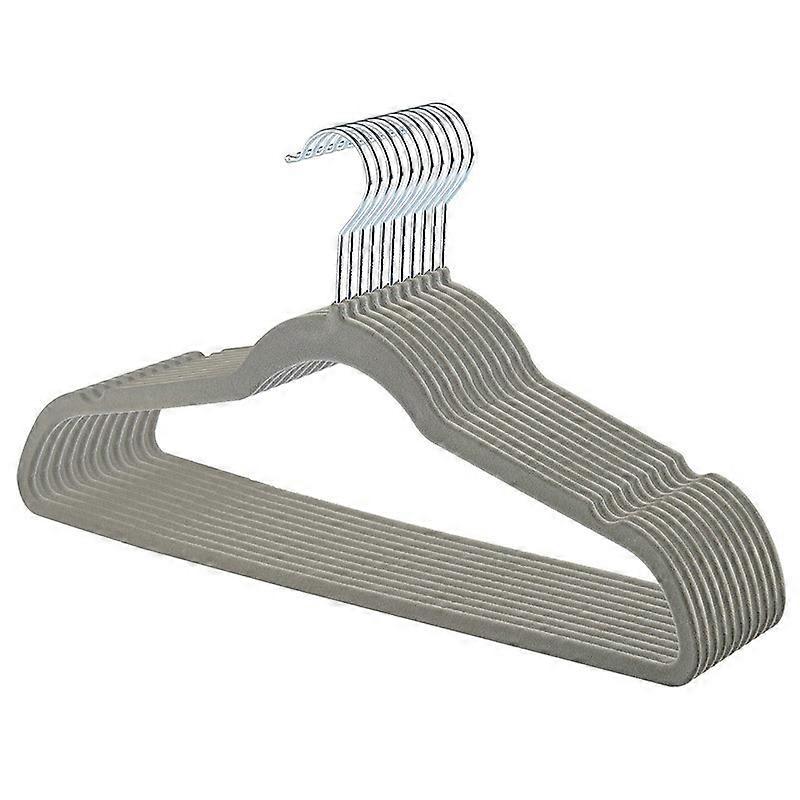 Kleiderbügel, Samt, rutschfeste Anzugkleiderbügel