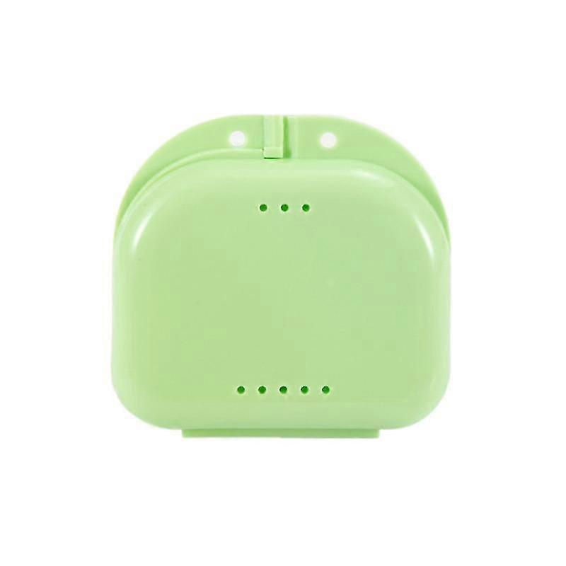 False Teeth Storage Box With Hanging Net Container Teeth Holder