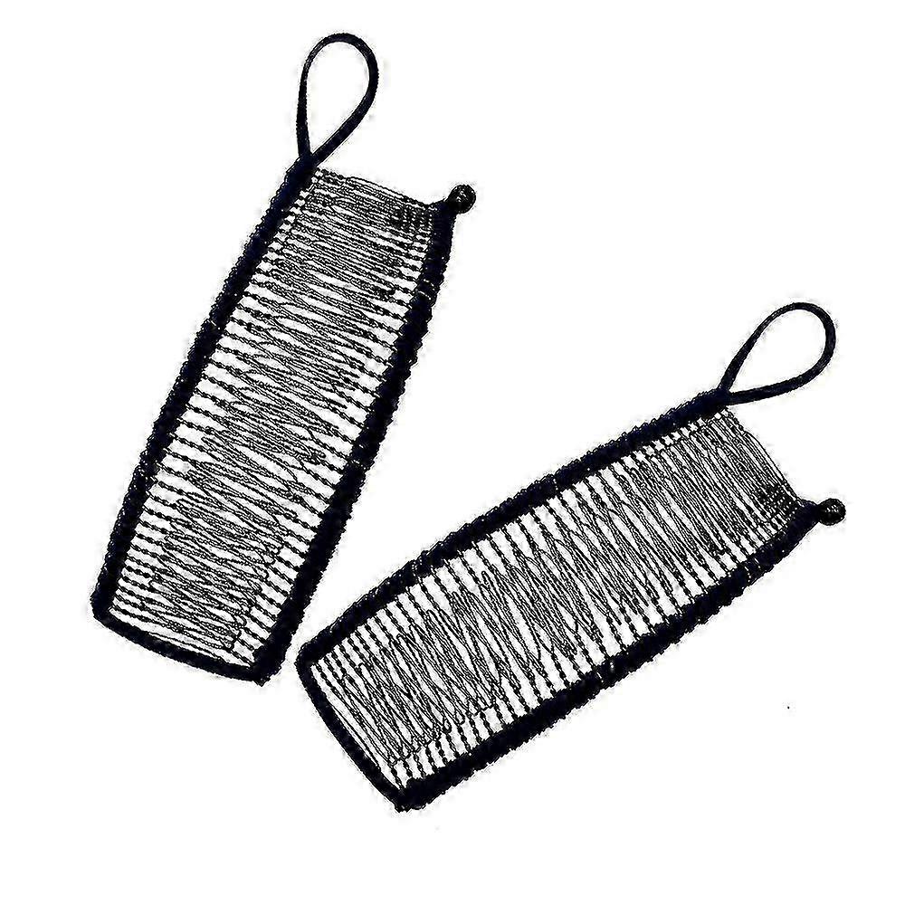 2pcs-30 denti forcina nero-banana