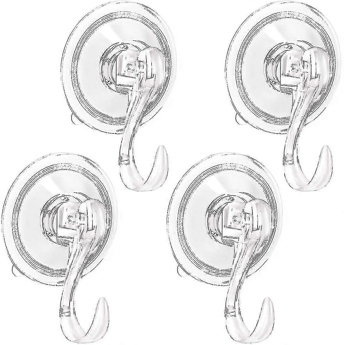 4pcs Wreath H,suct Hooks With ,er Suct Hook