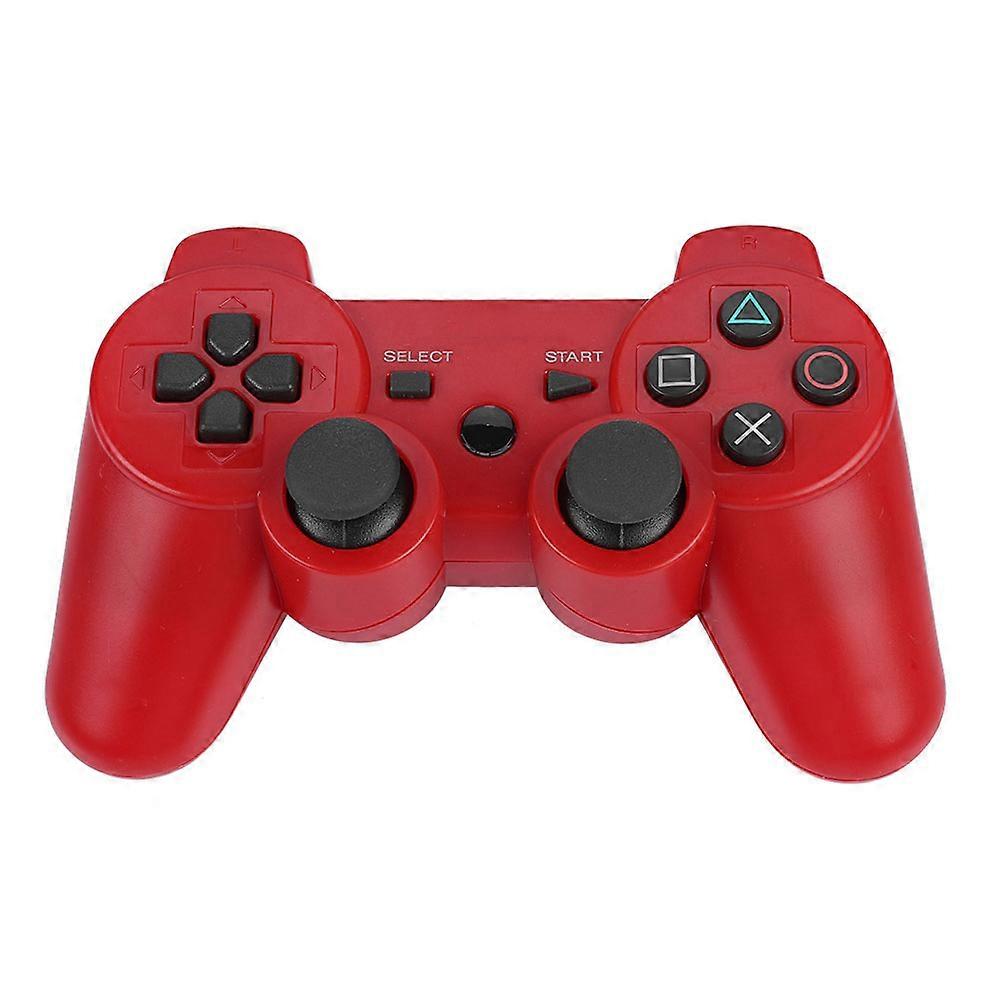 Wireless Bluetooth Gamepad Game Controller Full featured Game Handle For PS3 (Red)