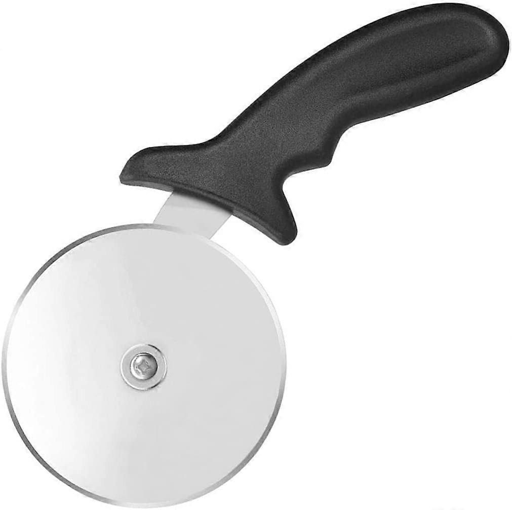 Pizza Cutter Wheel, Stainless Steel Slicer, 9.33-Inch Super heavy 173g, Sharp funny Classic Cutters, Kitchen Gadget with finger guard protects, For Pi