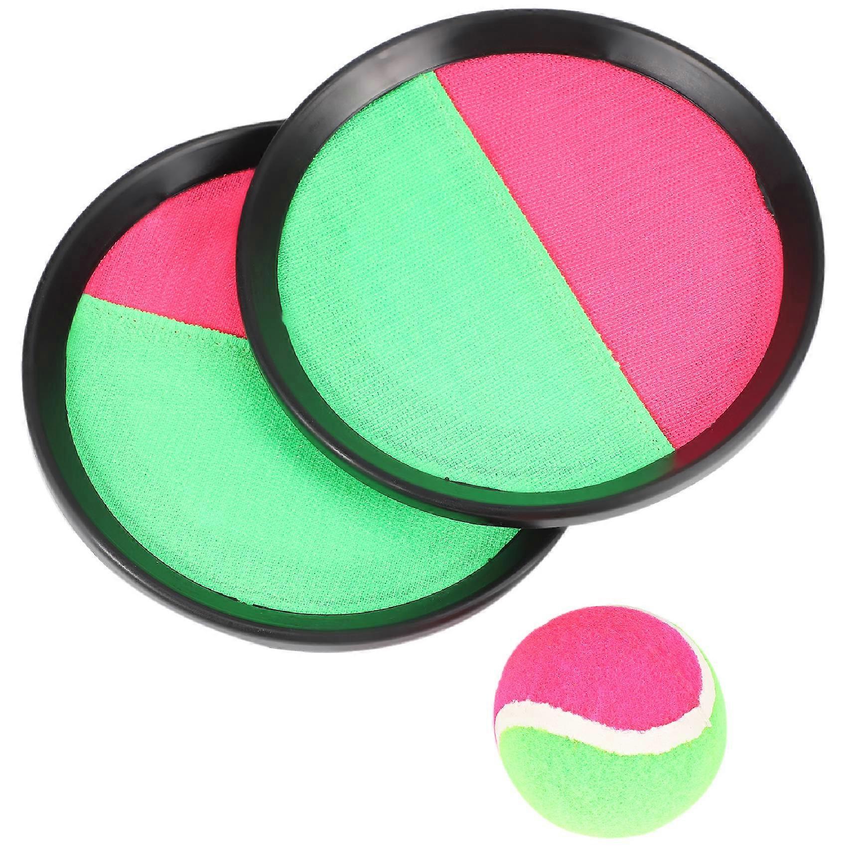 Toss and Catch Game Set Paddle Catch Ball Game Outdoor Sports Catch Ball Game Set Playing
