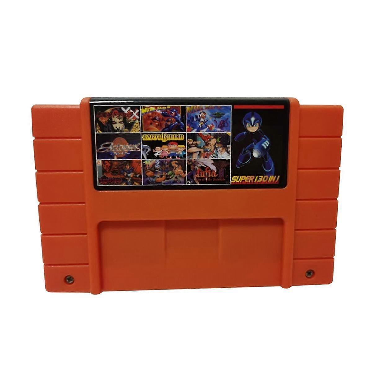 Super 130 in 1 Game Game Card with Save Function for SNES