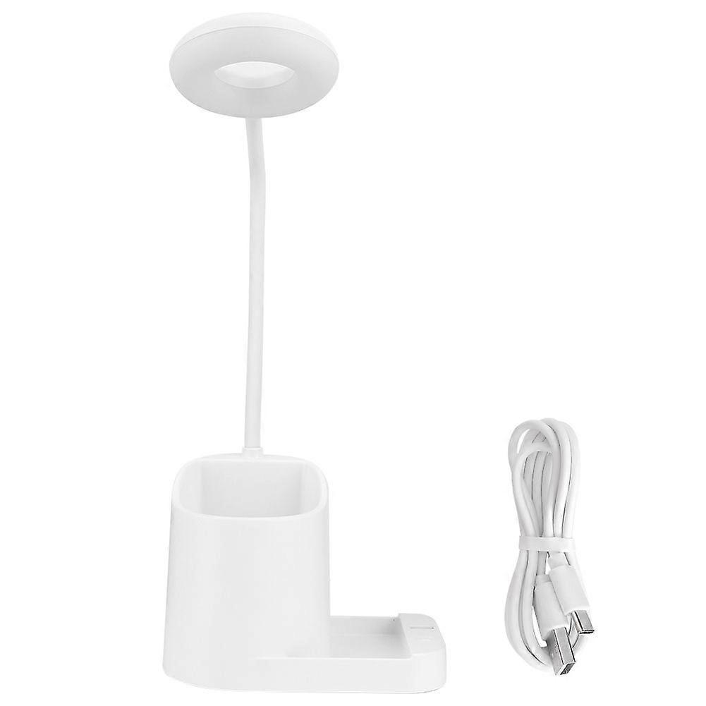 USB Rechargeable LED Desk Lamp Touch Switch Dimmable Table Lamp Reading Lights for Children Student