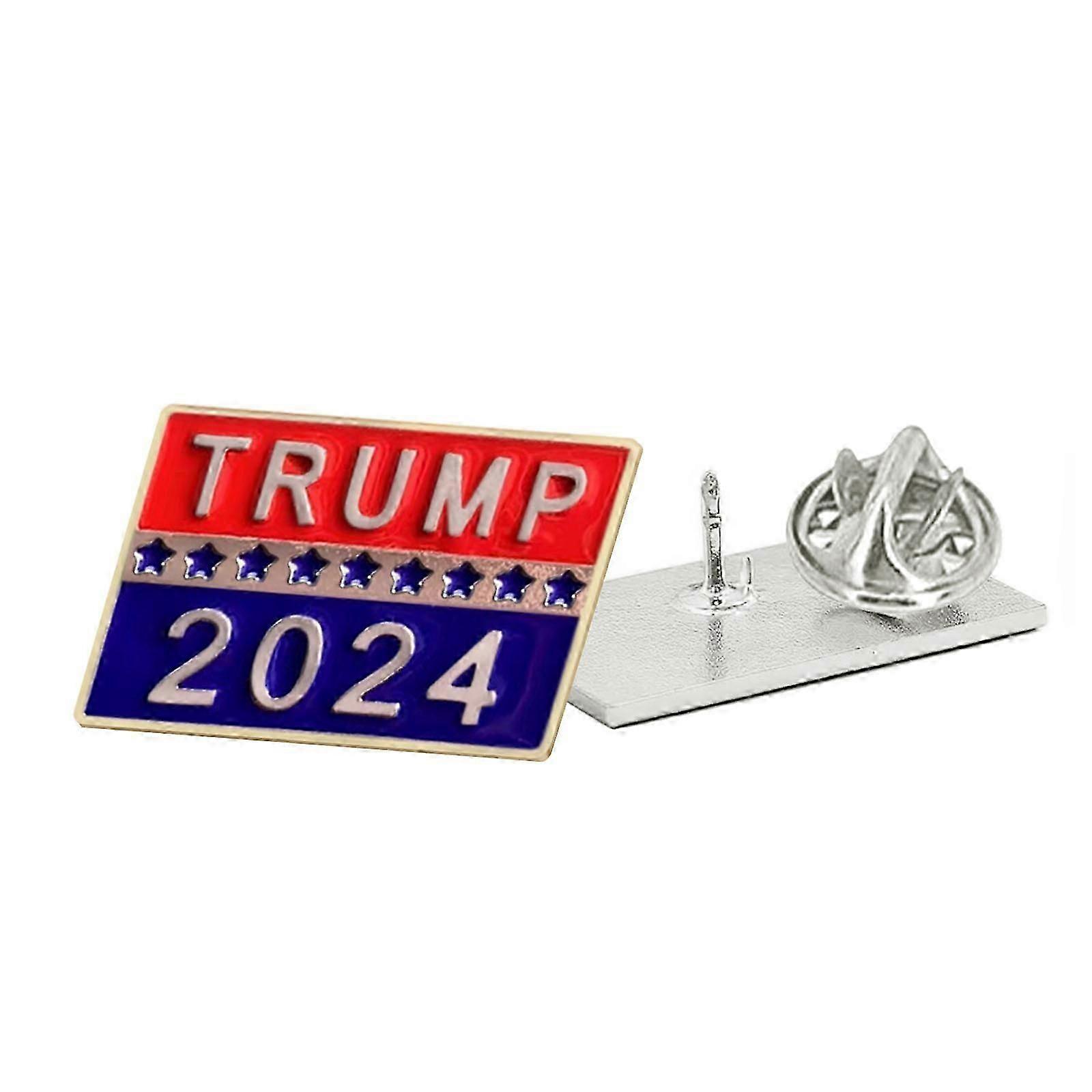 Trump 2024 Pin - Trump Brooch for President 2024 Enamel Lapel Pin - President