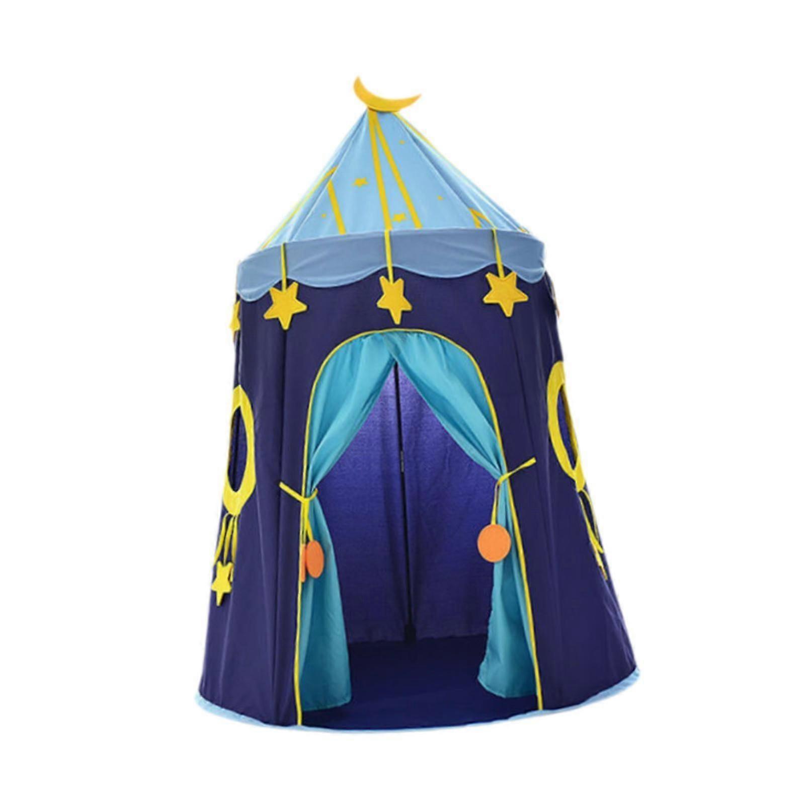 Tenda da gioco per bambini giocattolo portatile per bambini tenda da gioco per bambini picnic in cortile blu