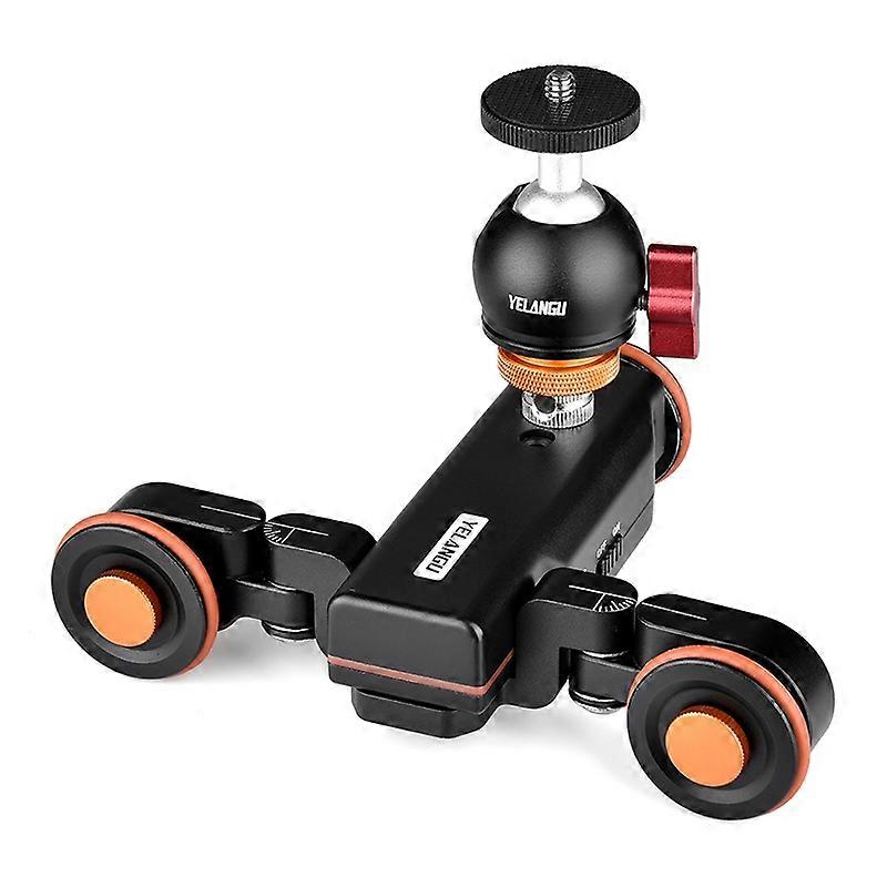 Type A YELANGU L4X-BC Video Camera Dolly 3-Speed Motorized Electric Track Rail Slider Dolly Car