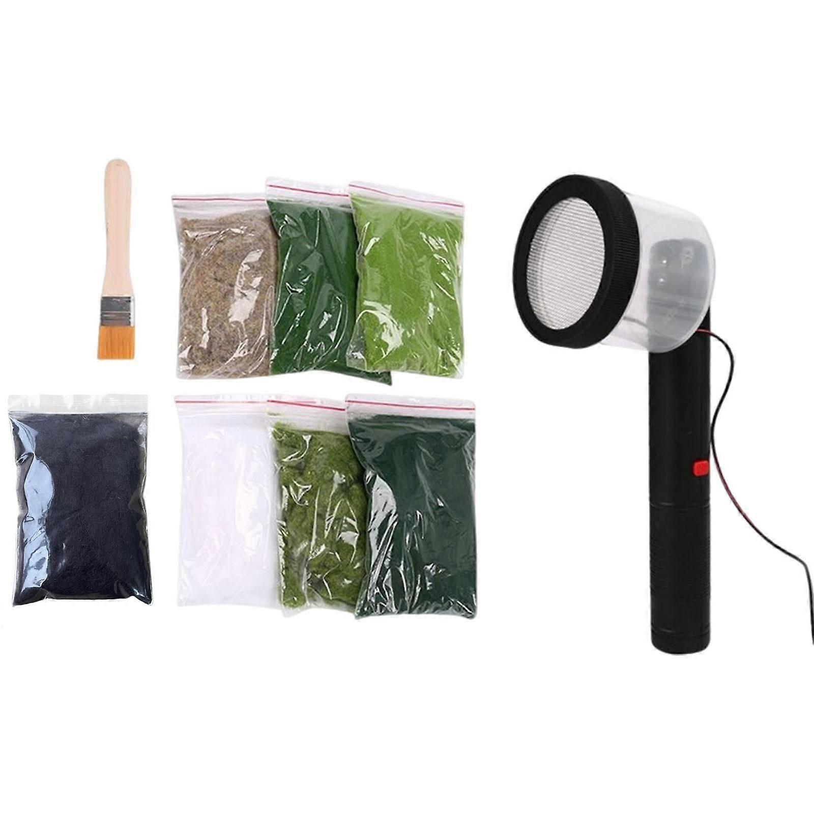 Static Grass Applicator Flocking Kits for Layout Railway Terrain Landscaping