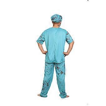 Halloween Blutiges Kostüm-Set – 1 Paar Handschuhe + Kniestrümpfe Mit Blutflecken Für Grusel-Party & Cosplay