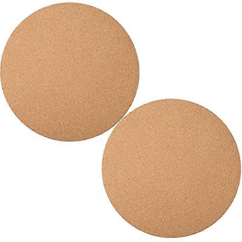 Cork Coaster Round Cork Mat Trivet For Plant Soft Corkboard Mat Absorbent Planter Saucers,4875