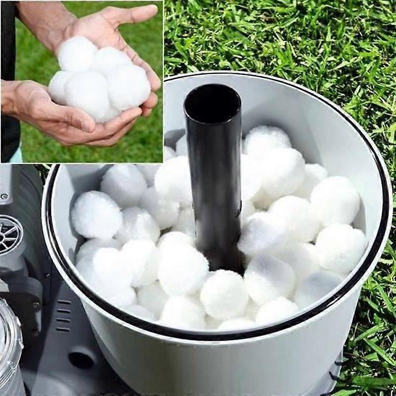 Filterbollar för sandfilterpump 500g - Polysphre poolfiltrering