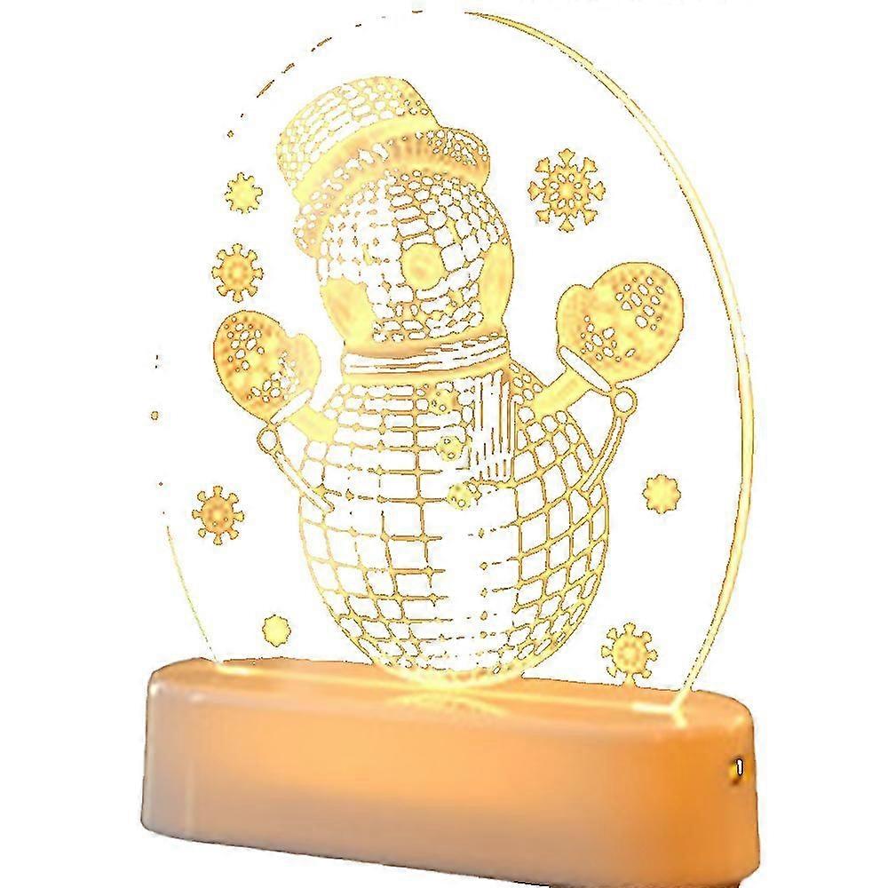 Acrylic Christmas Led Lights, Decorative Lights, Holiday Decorations, Suitable For e Party Decor