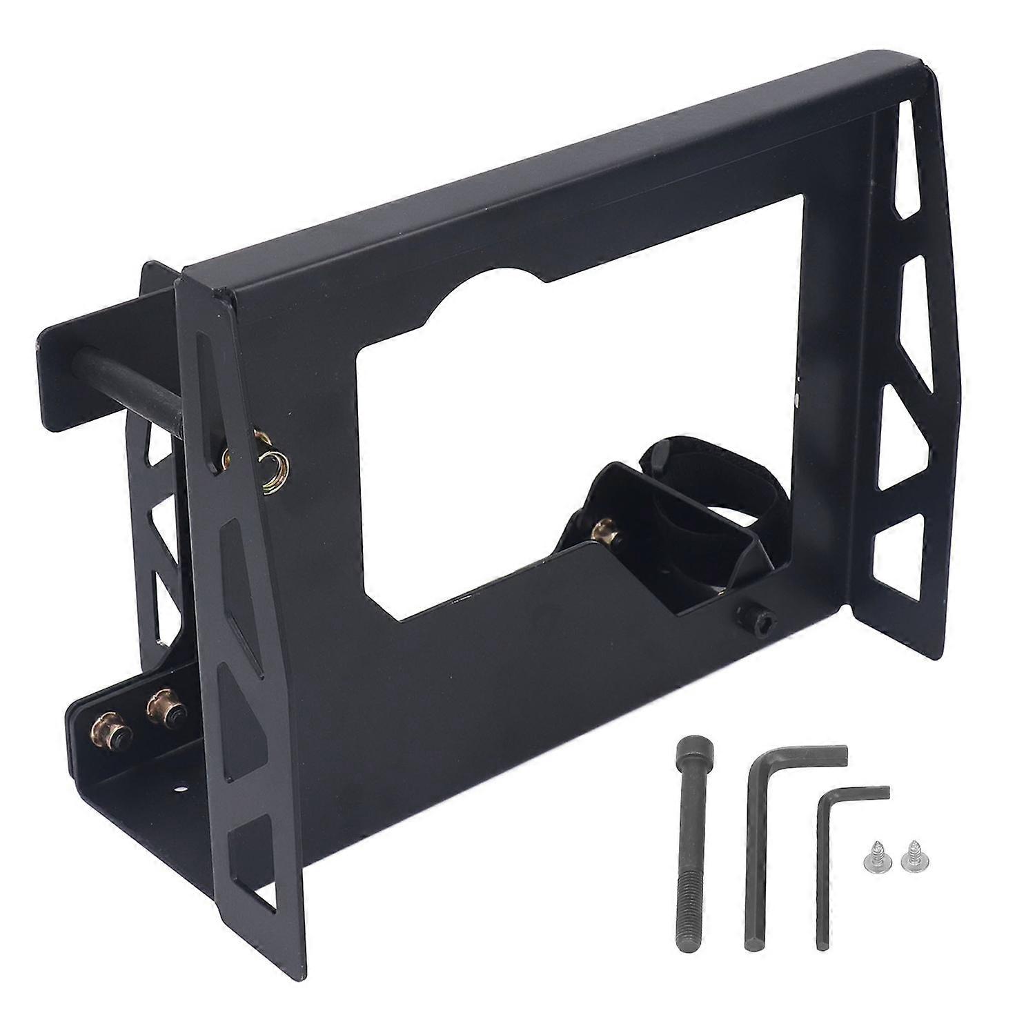 Electric Planer Flip Support Shelf Steel Plate Stable Structure Flip Planer Stand for Woodworking DI