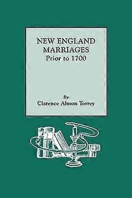 New England Marriages Prior to 1700